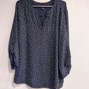 Tulsa Mixed Material Blouse